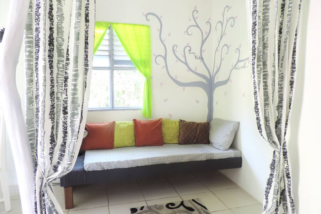 salon transformable en chambre pour enfant
