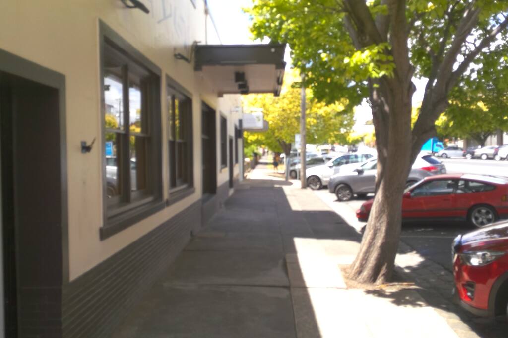 Myers Street, downstairs, the main hospital is at the next corner