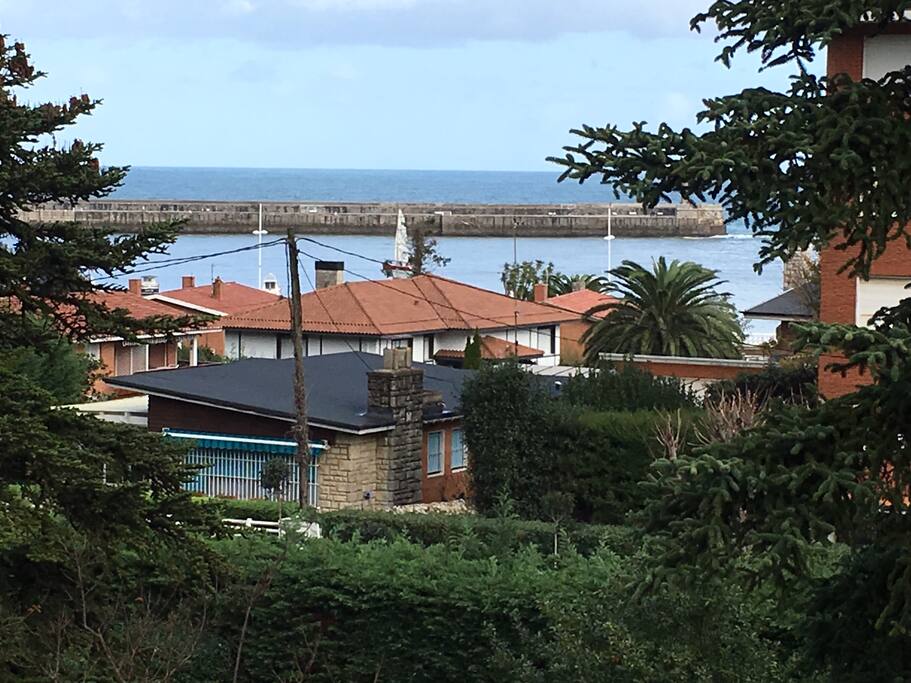 View from main terrace