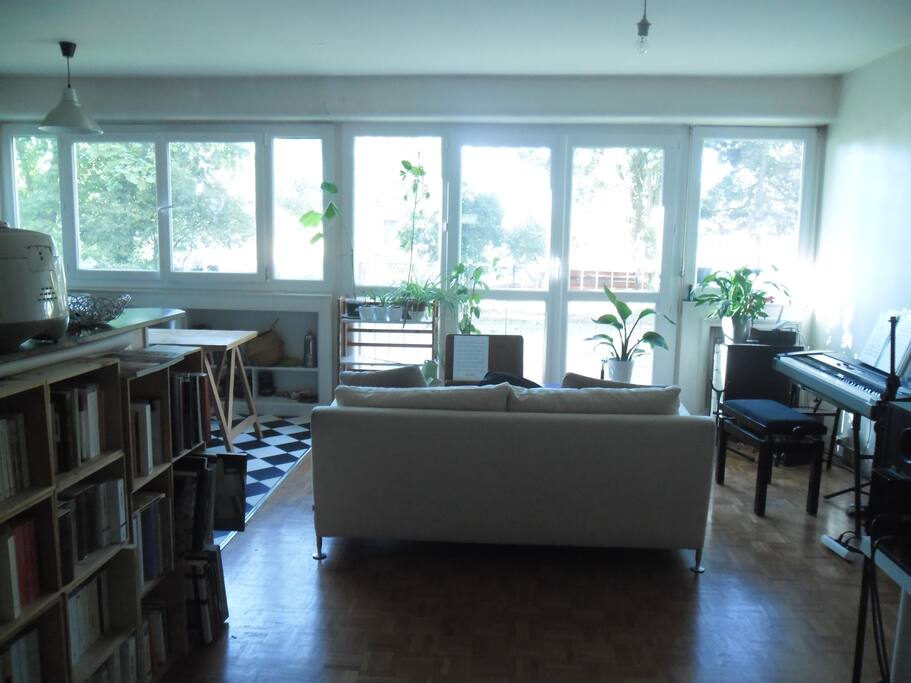 Un salon ensoleillé
Sunny living room