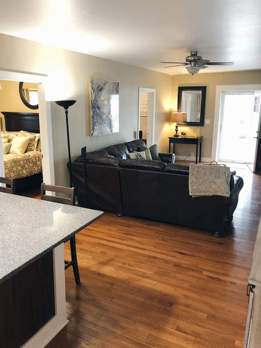 Open floor plan perfect for groups
