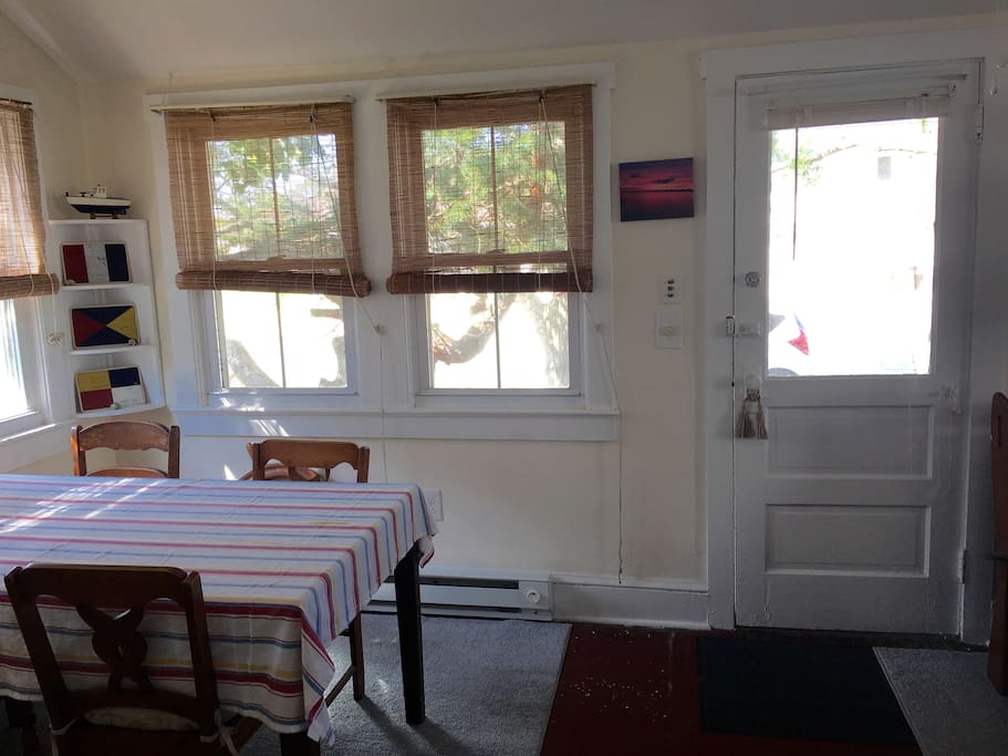 Opposite view of the living room.