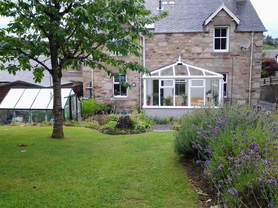 Rear of the house.