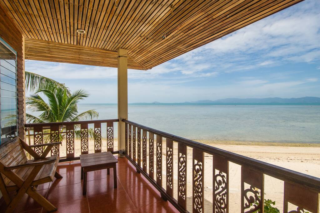 Room 1 balcony view.