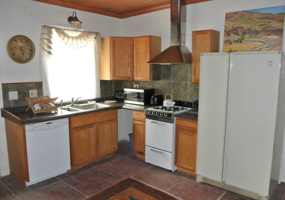 The Gate House kitchen with all the bells and whistles.