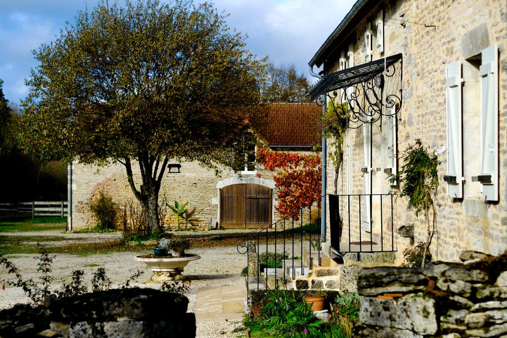 Formerly one of the biggest farms in Burgundy
