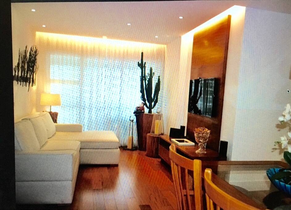 Lounge with sofa bed very comfortable