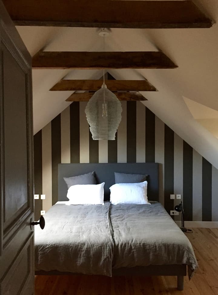 Chambre à coucher à l'étage