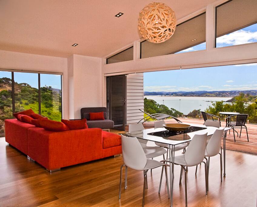 Open Plan living and dining area