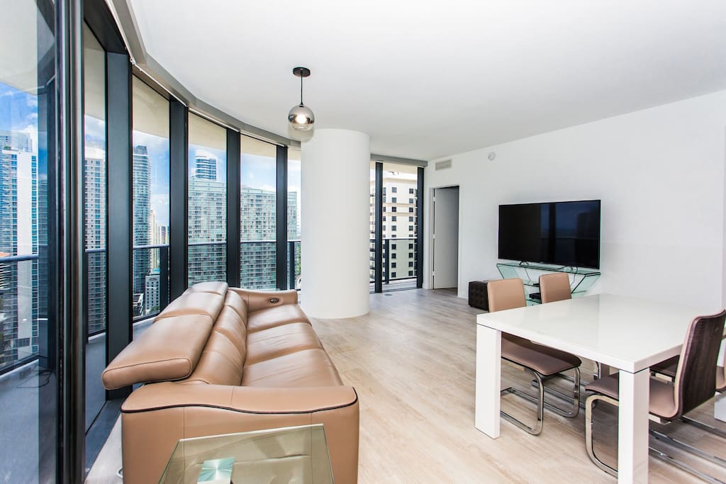 Panoramic Living Room