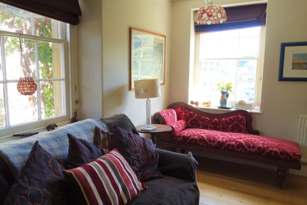 Private sitting room, overlooking Catherine Hill