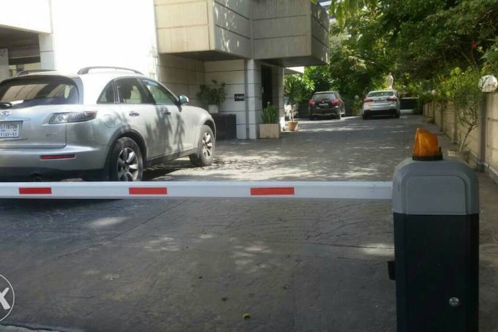 secure remote-controlled parking with 24/7 cctv
