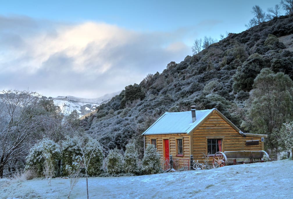 A winter wonderland.