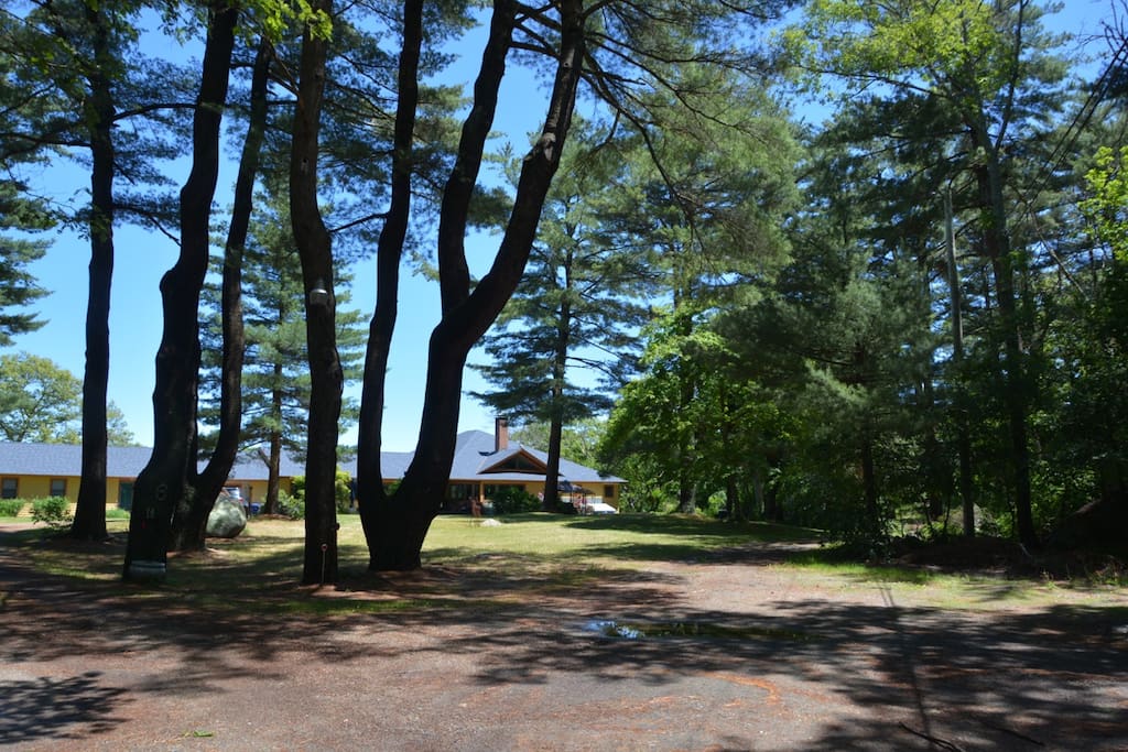 Upon arrival you will see the main house