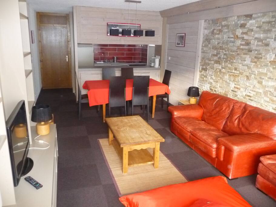 Vue coté salon du séjour