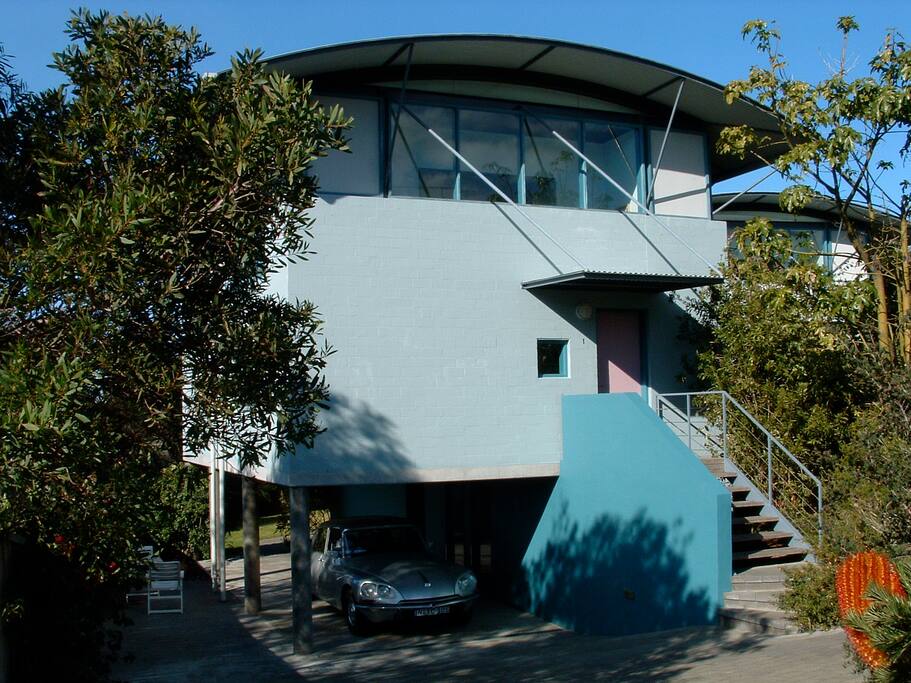 Multi level beach house