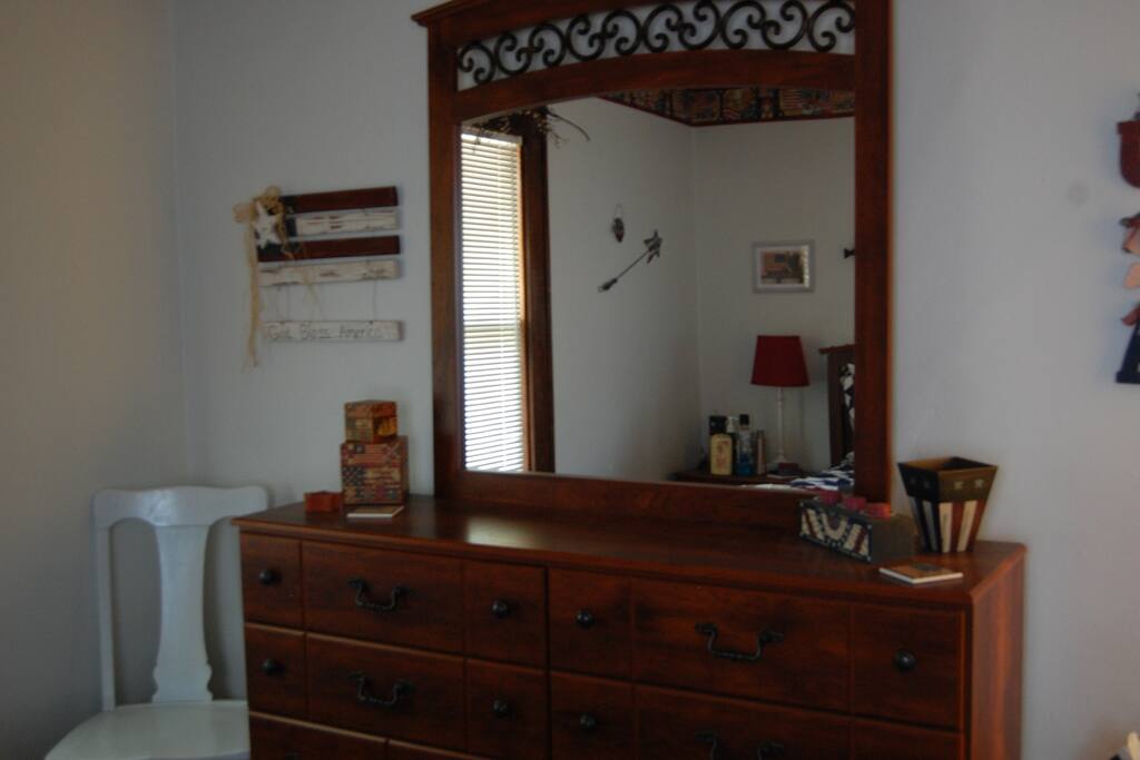 Patriotic Room, Dresser (there's also an armoire)