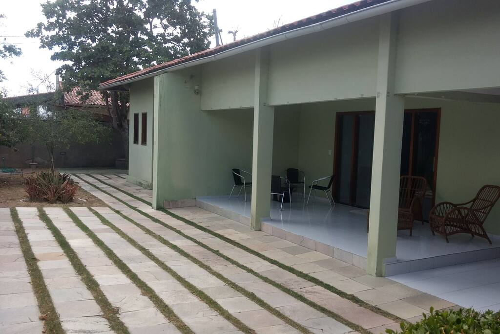 Frente da casa.