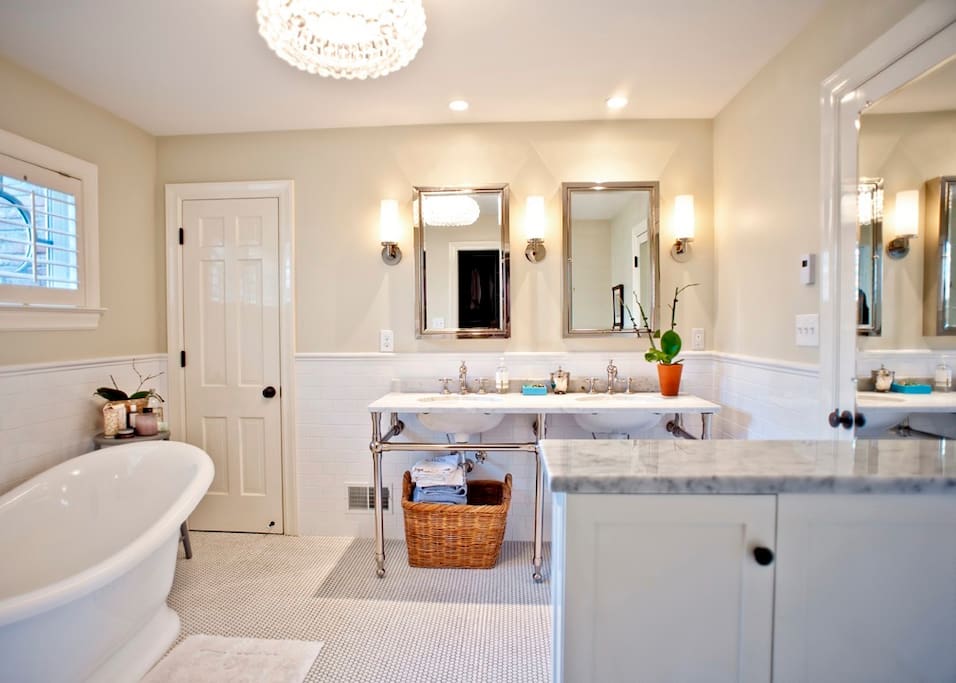 Master bathroom