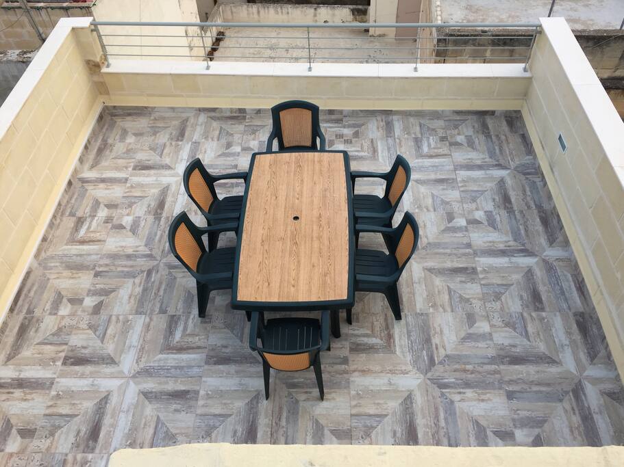 roof terrace