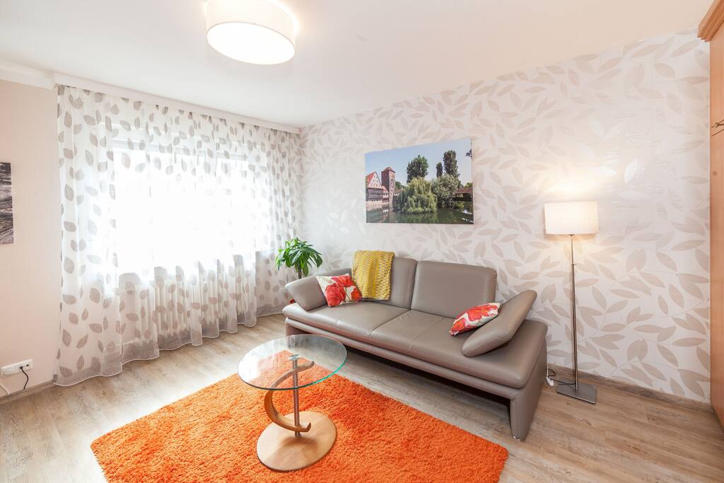 Echtes Ledersofa