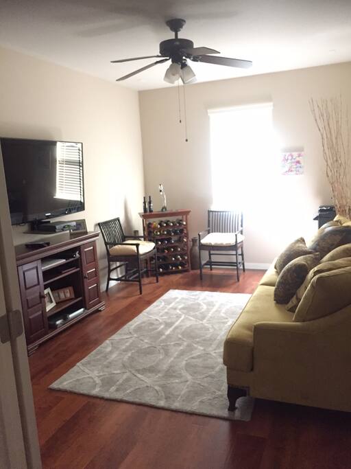 Dedicated Guest TV/Reading Room