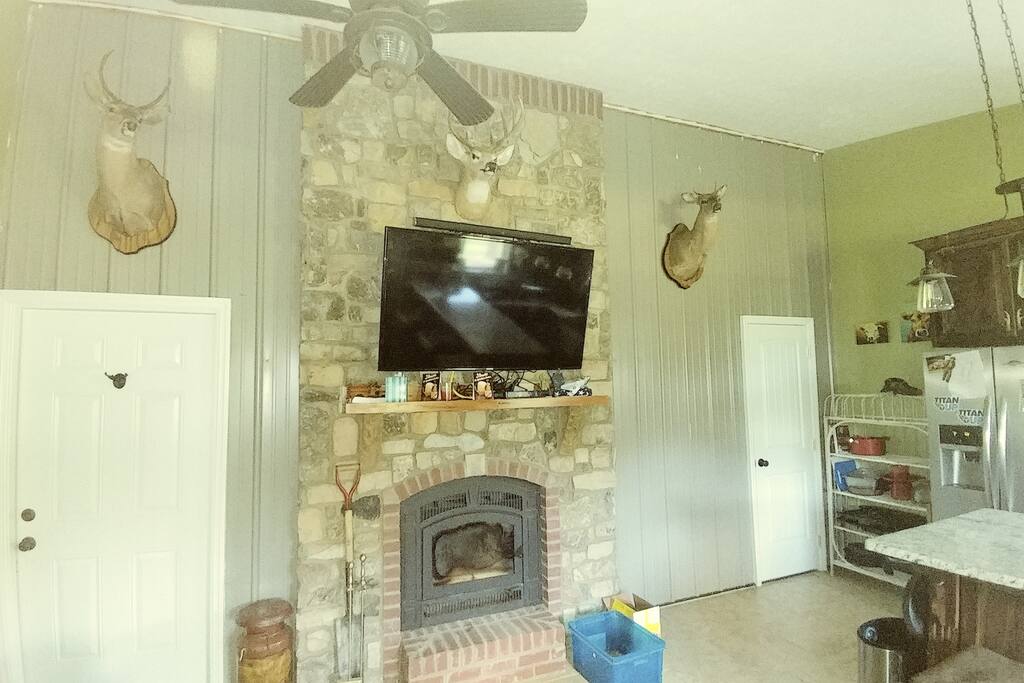 Living Room with Direct TV