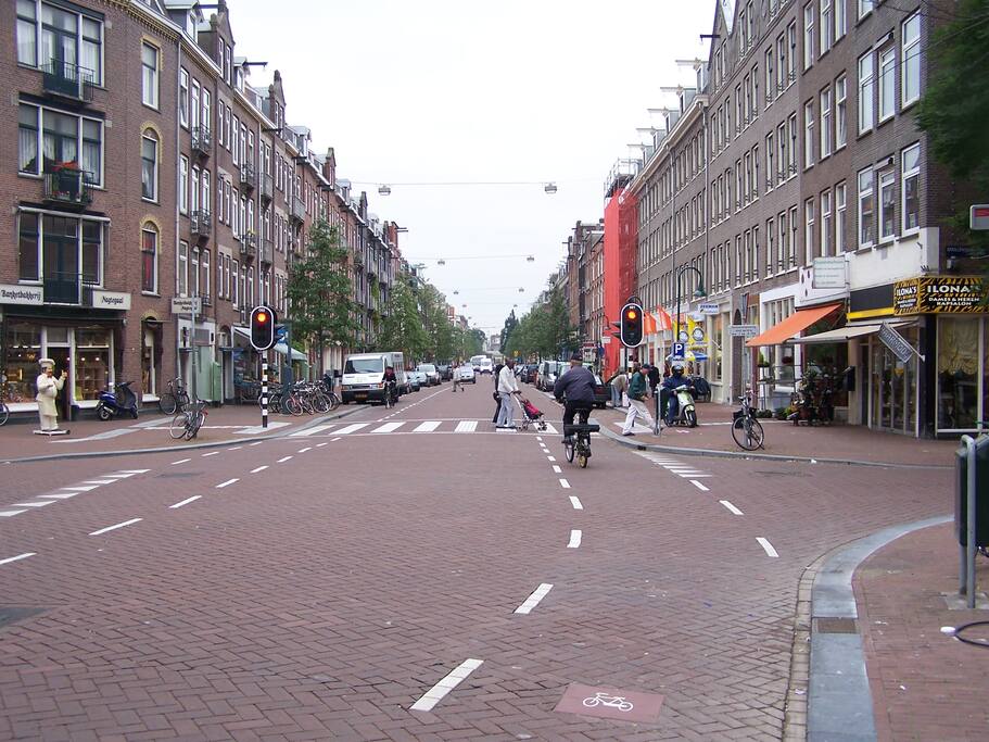 The street: Spaarndammerstraat