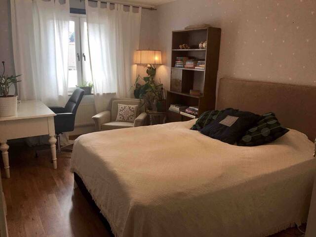 A peaceful room close to the nature