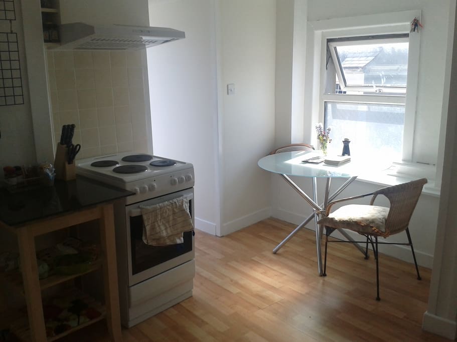 The Kitchen area if you choose to cook