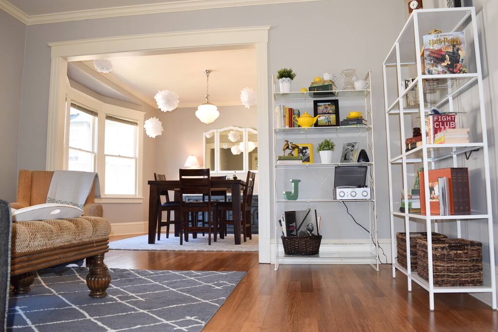 Living Room and Dining Room