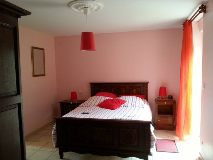 طابت ليلتك، وردي وأحمر، أو أصفر وأحمر