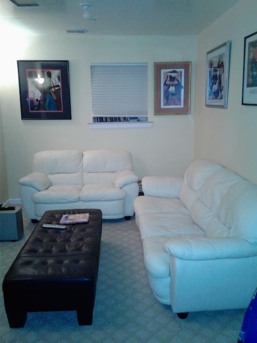 Basement seating for large groups
