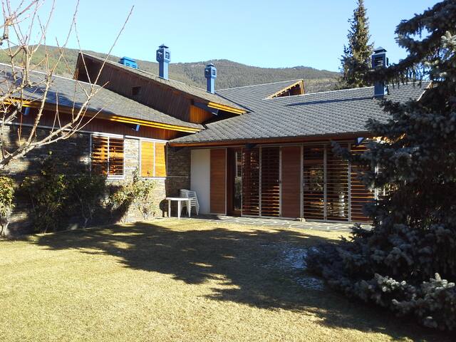 Planoles Pyrenees unique mountain house
