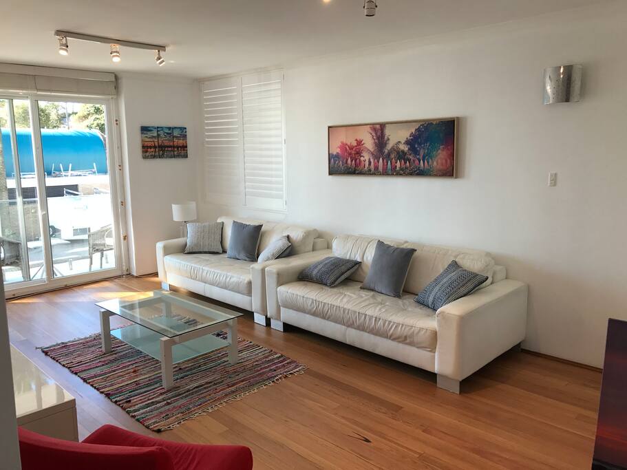 Light filled lounge