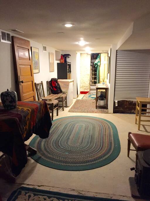 Full basement private space
