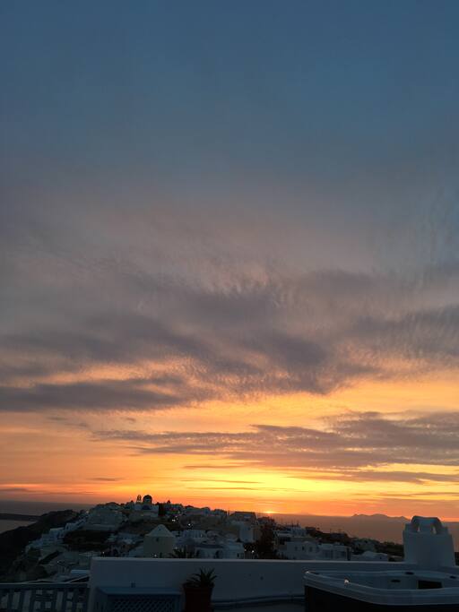 Sunset view.