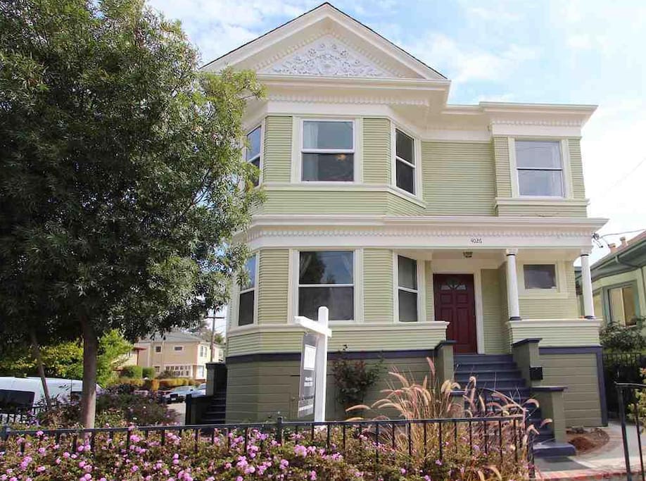 Front of duplex