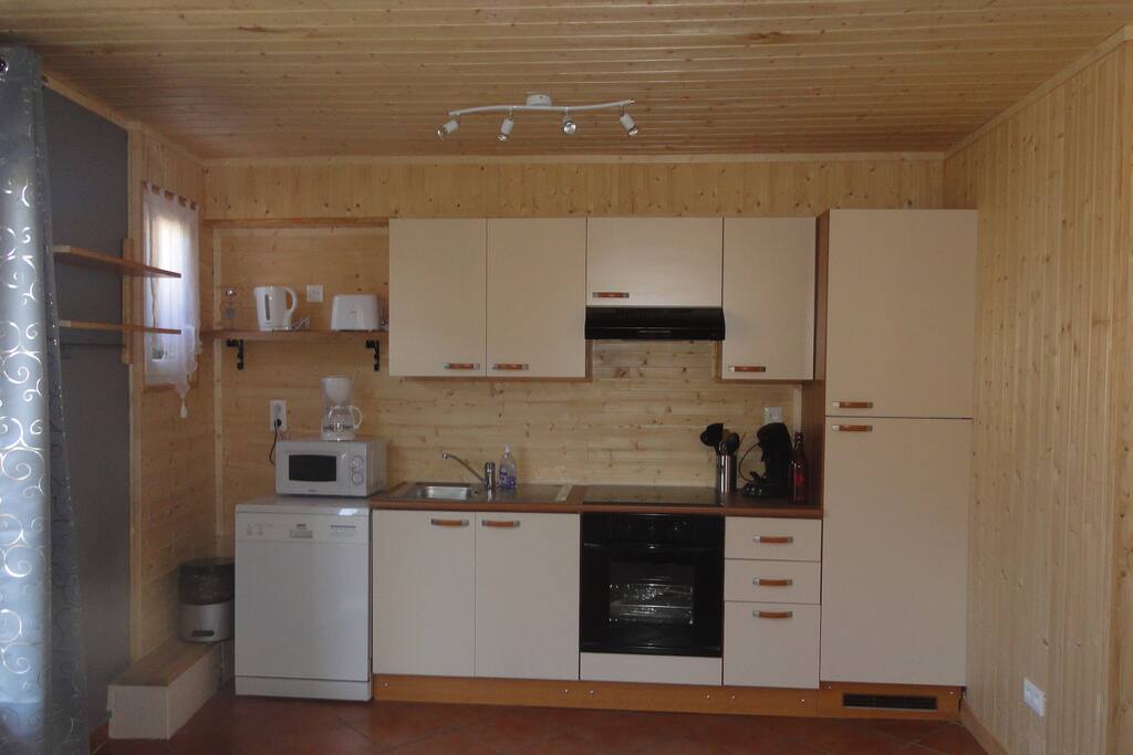 Cuisine équipée, lave vaisselle les vraies vacances!!!