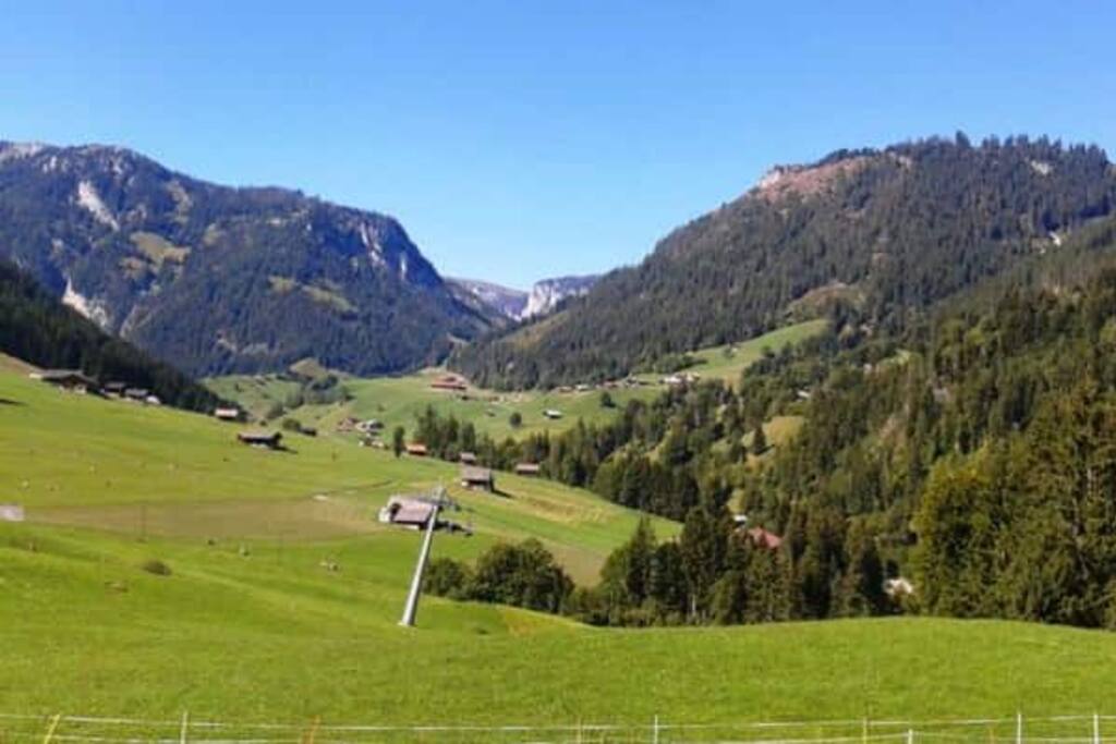 Aussicht aus dem Ferienzentrum