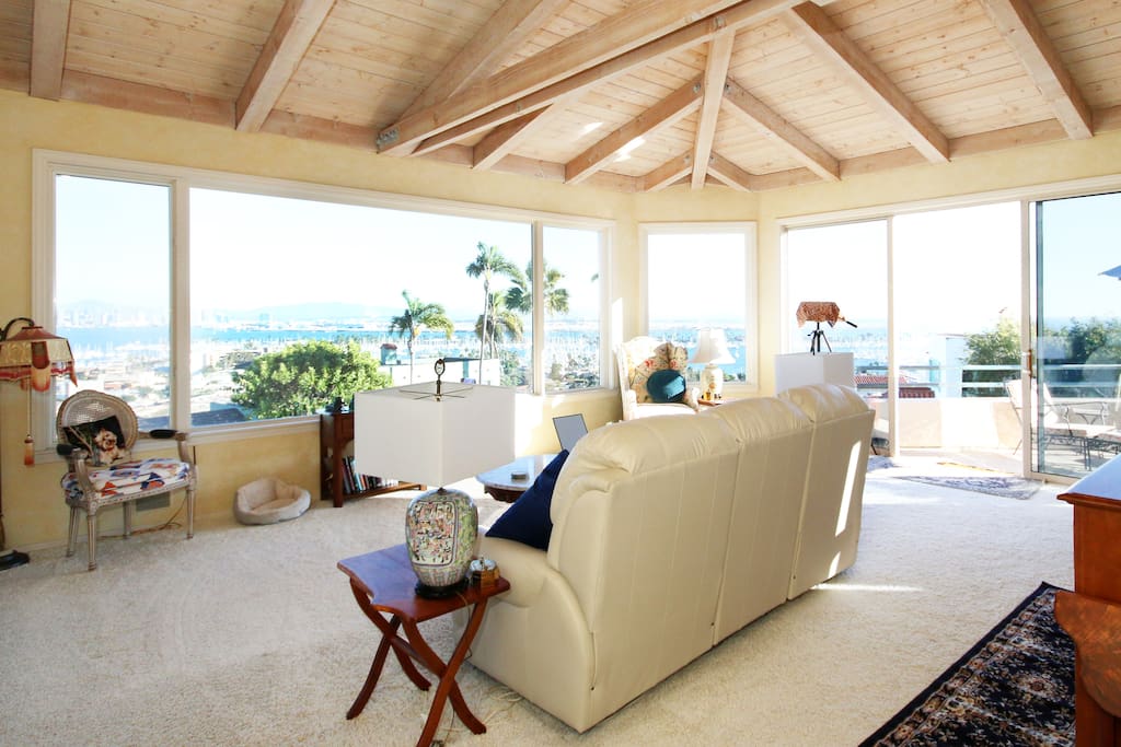 Looking East From The Living Room