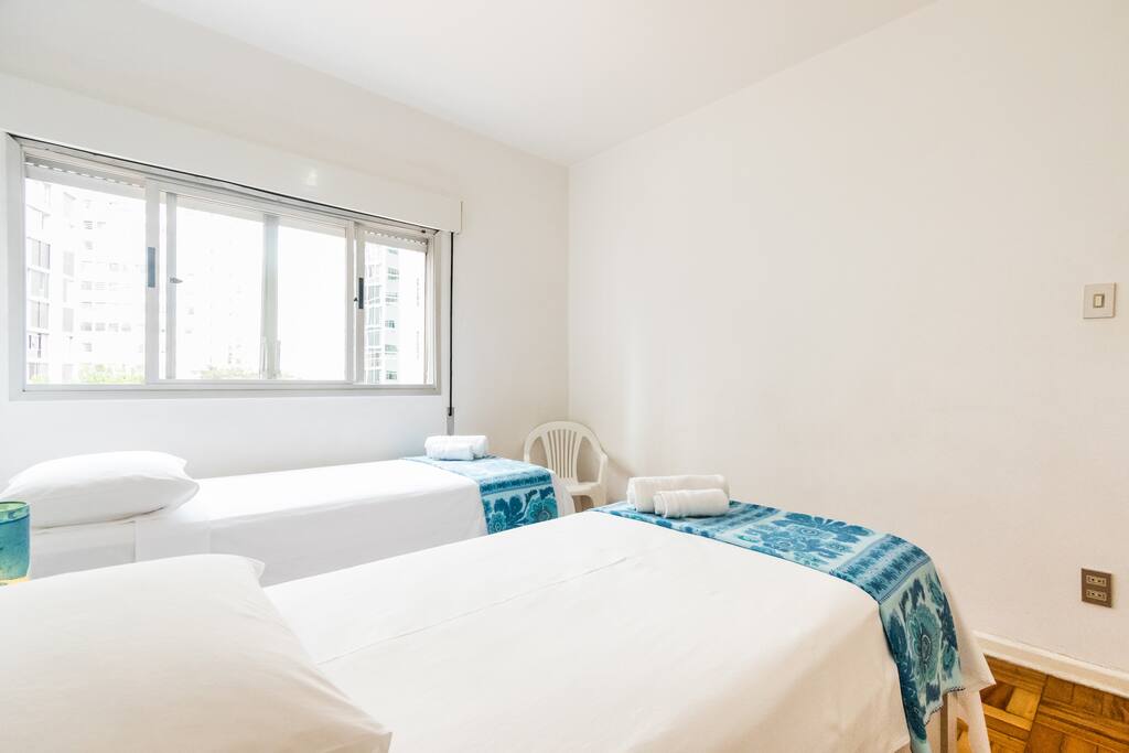 Good light during the day and airy space