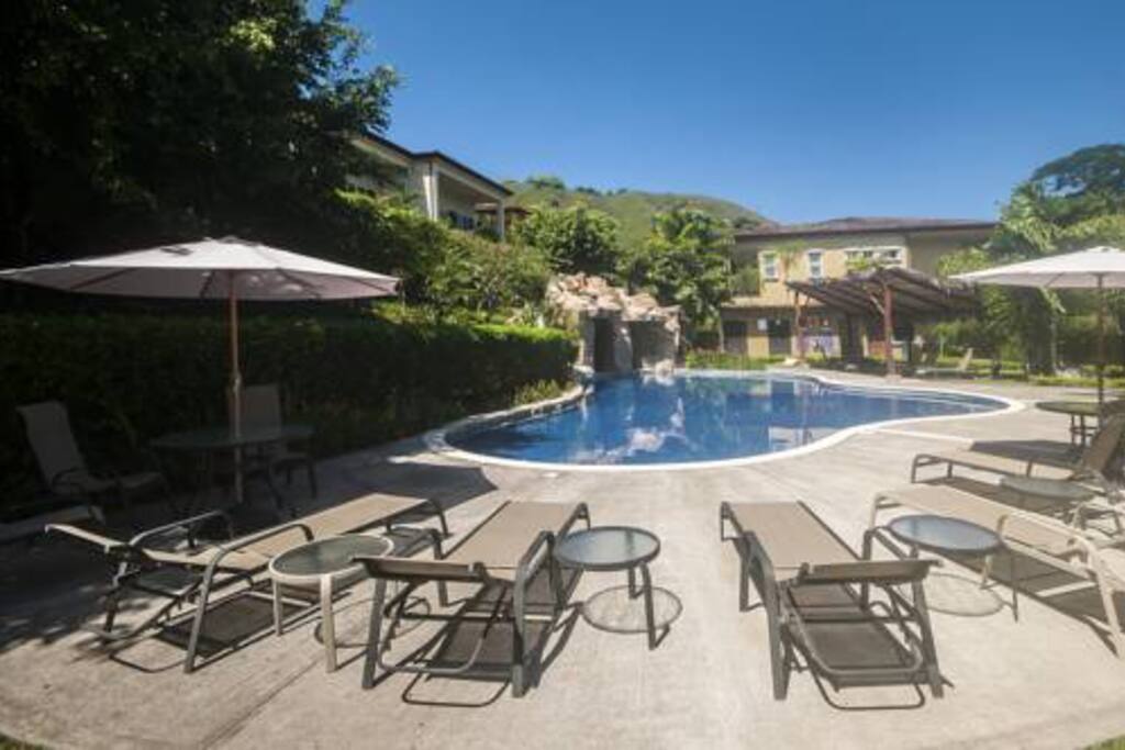 Community Pool and Hot Tub in complex