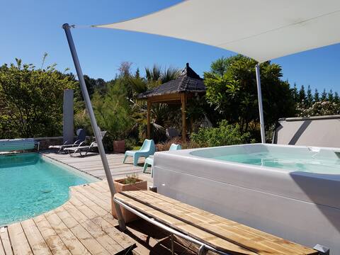Villa  "Lou Simbèu 1" beautiful view of the pine forest