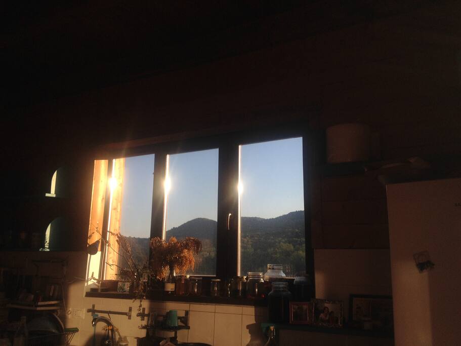 vista dalla cucina
