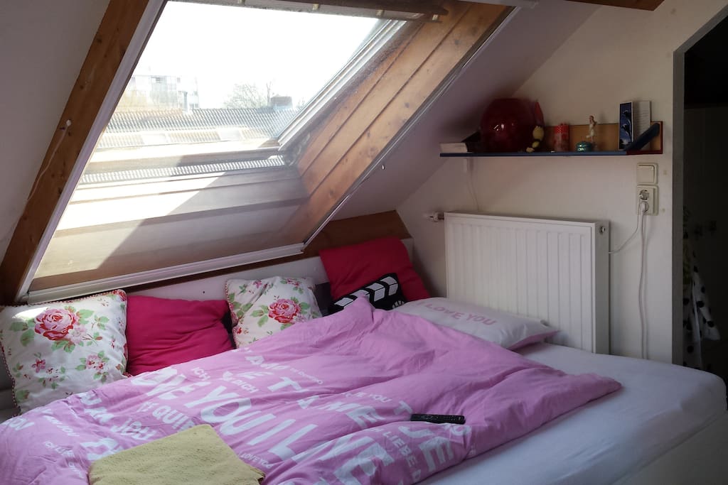 Double bed (160X200) on second floor