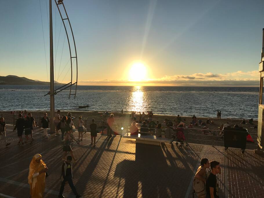vista desde la terraza