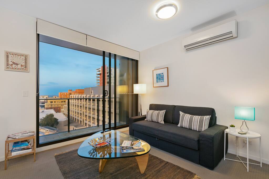 Relax and enjoy the view by day or night