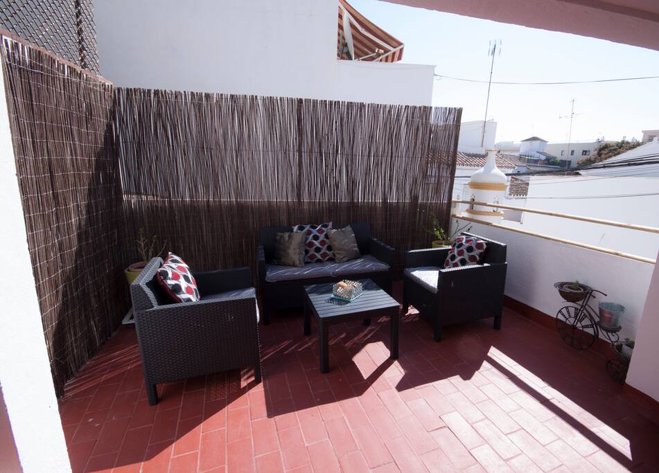Zona Relax de la terraza