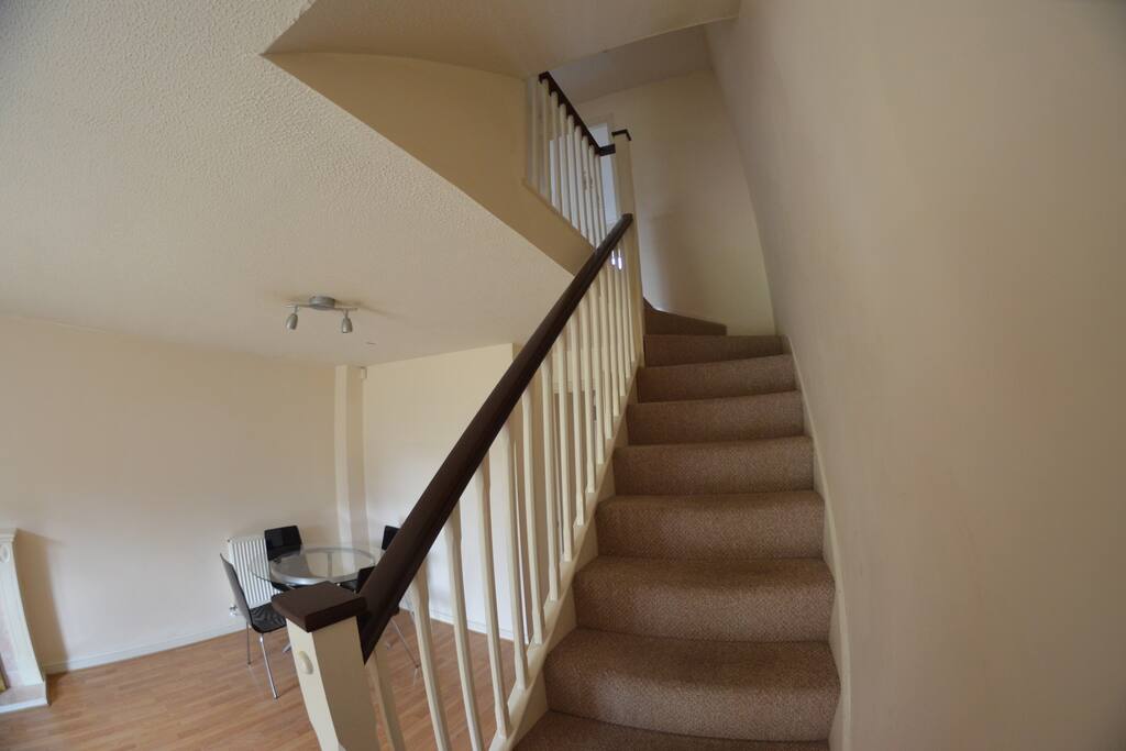 Stairs to bedrooms